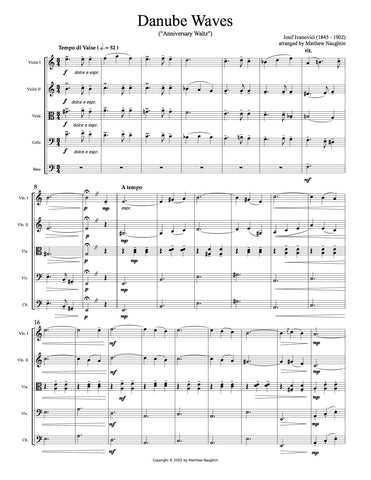 "Danube Waves" Waltz ("The Anniversary Song") (Iosif Ivanovici)