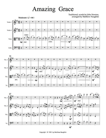 "Amazing Grace" (Traditional)