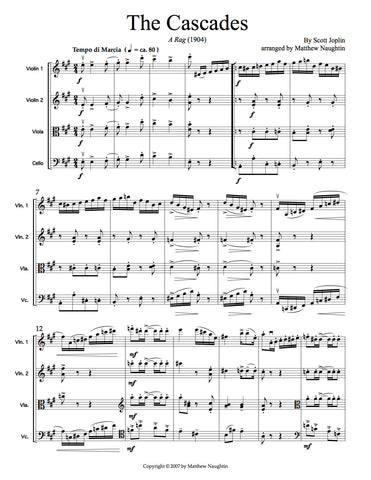 "Cascades" Rag (Scott Joplin)