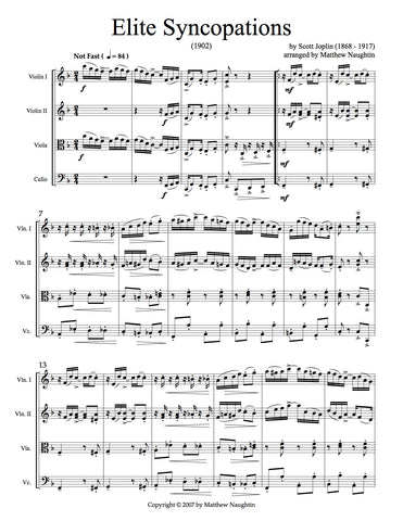 "Elite Syncopations" (Scott Joplin)
