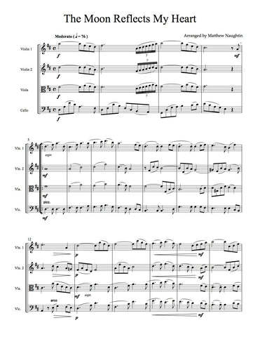 "The Moon Reflects My Heart" (月亮代表我的心) (Weng Ching-hsi)