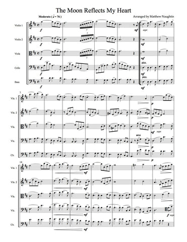 "The Moon Reflects My Heart" (月亮代表我的心) (Weng Ching-hsi)