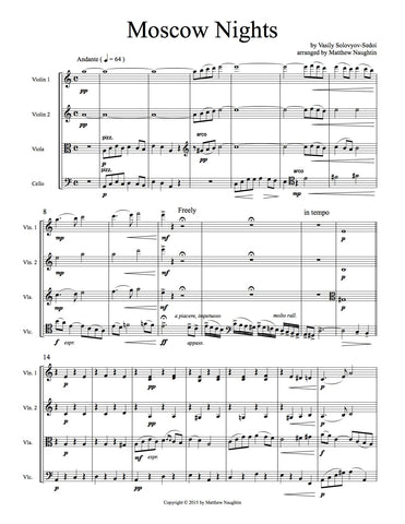 "Moscow Nights" (Vasily Solovyov-Sedoi)