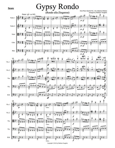 Gypsy Rondo (Johannes Brahms)