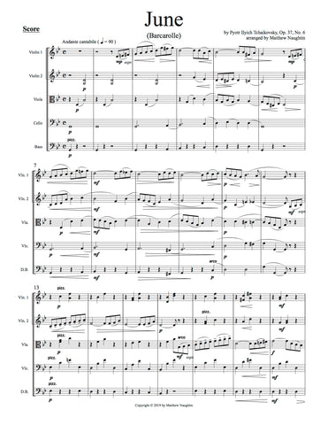 June (Barcarolle) (Tchaikovsky)