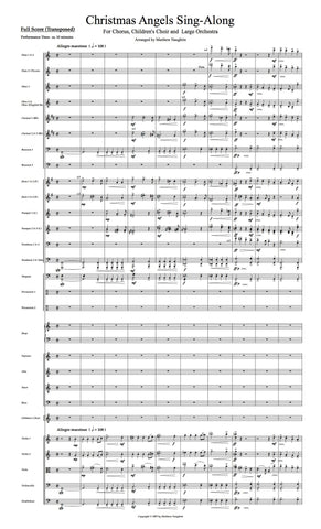 Christmas Angels Sing-Along (large orchestra)