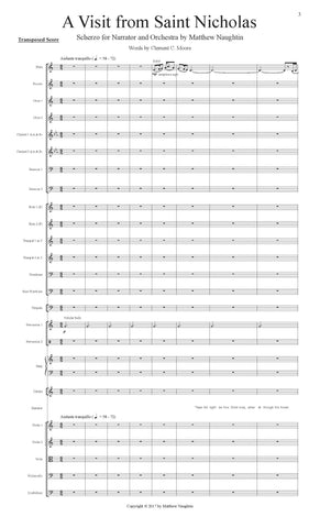 "A Visit From St. Nicholas" (small orchestra) (Naughtin)