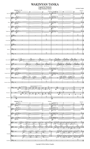 "Wakinyan Tanka" (large orchestra) (Matthew Naughtin)