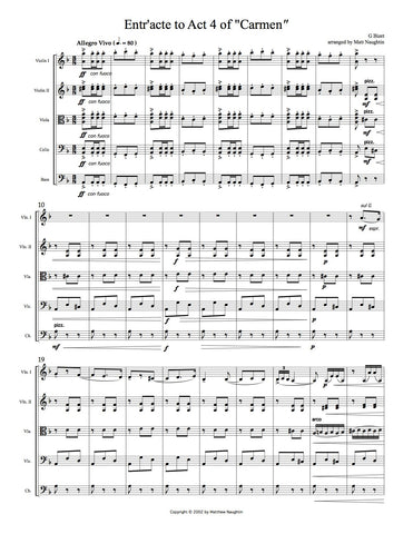 Aragonaise (Entr'acte to Act 4 of "Carmen") (Georges Bizet)