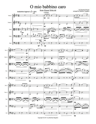 "O mio babbino caro" (Giacomo Puccini)