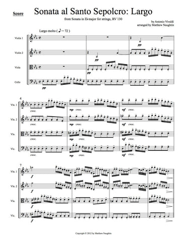 Largo from Sonata al Santo Sepolcro, RV 130 (Antonio Vivaldi)