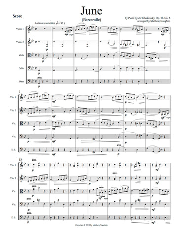 June (Barcarolle) (Tchaikovsky)